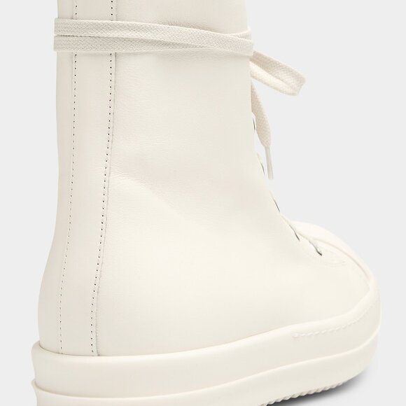 BNWT SS24 RICK OWENS "LIDO" LEATHER RAMONES SNEAKERS 44 & 45 - Picture 10 of 10